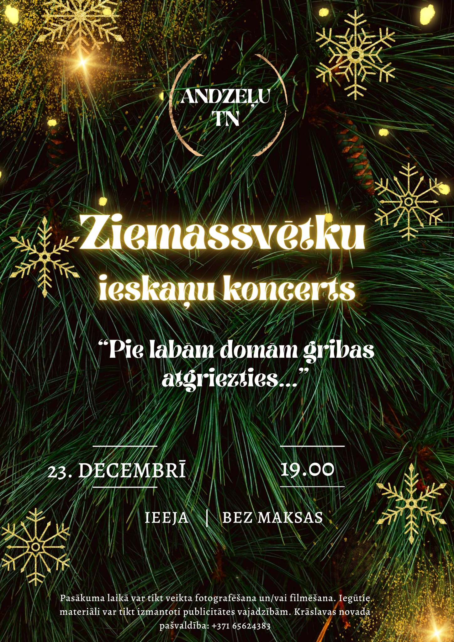 Ziemassvētku ieskaņu koncerts