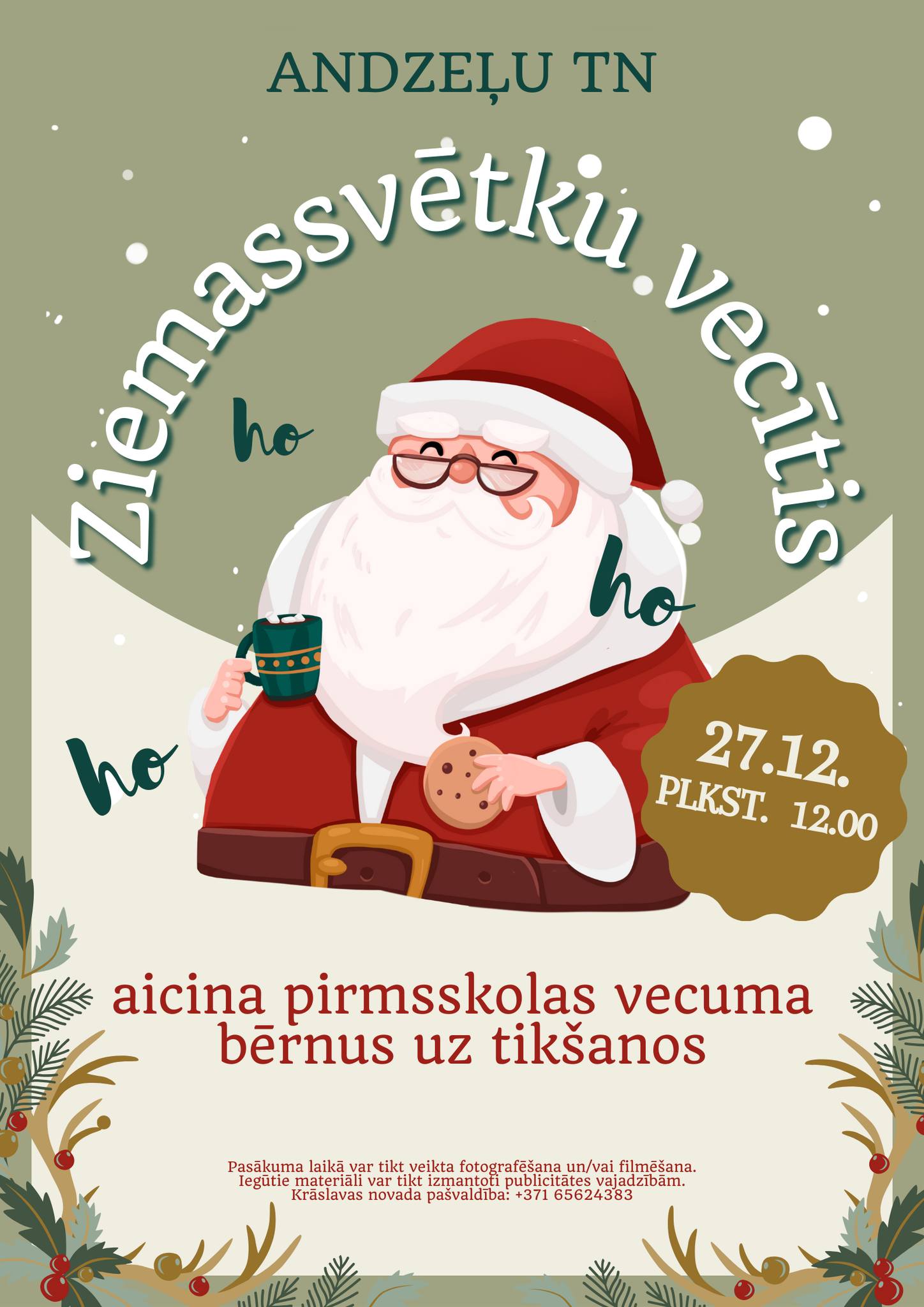 Tikšanās ar Ziemassvētku vecīti