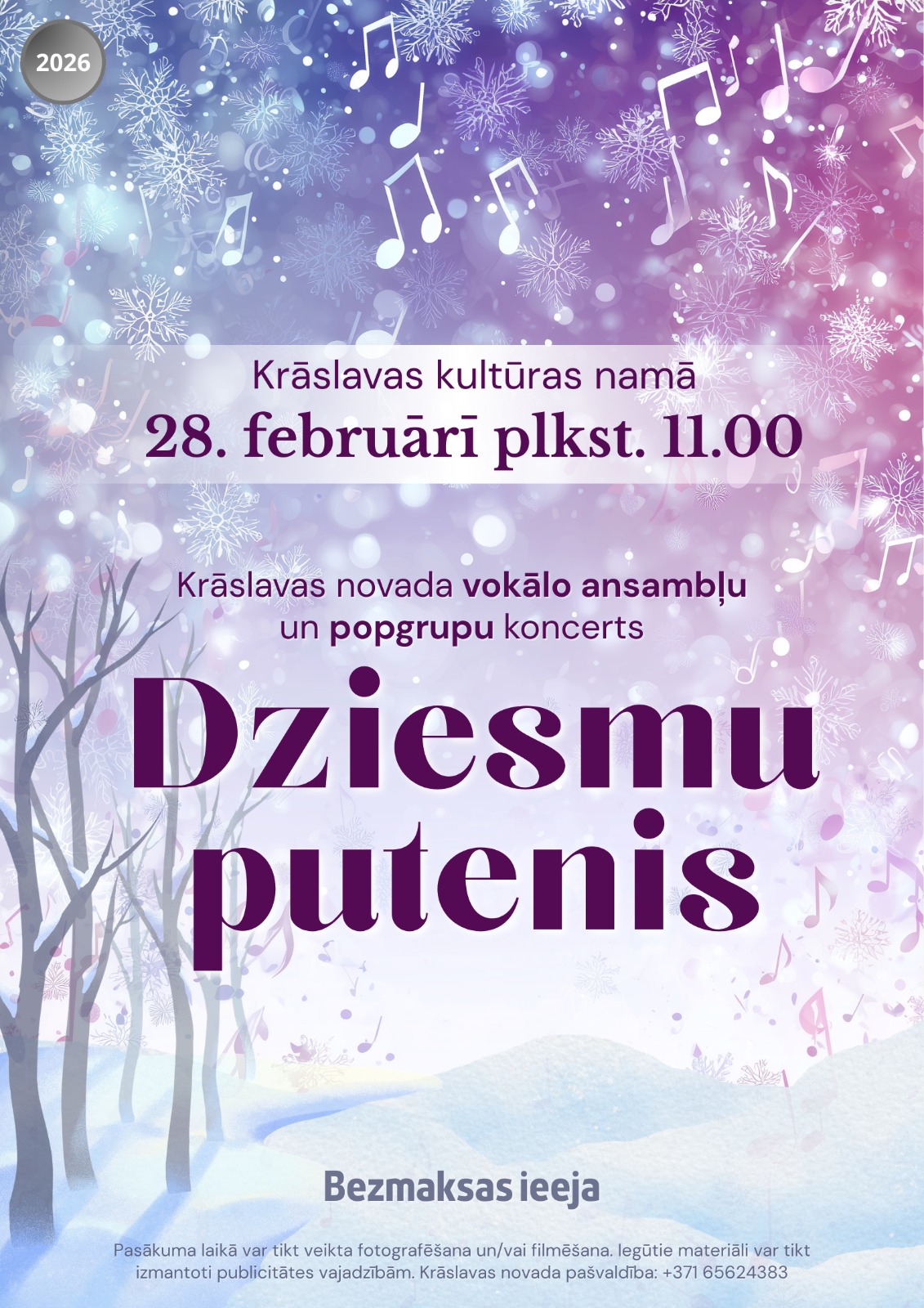 Koncerts Krāslavas kultūras namā