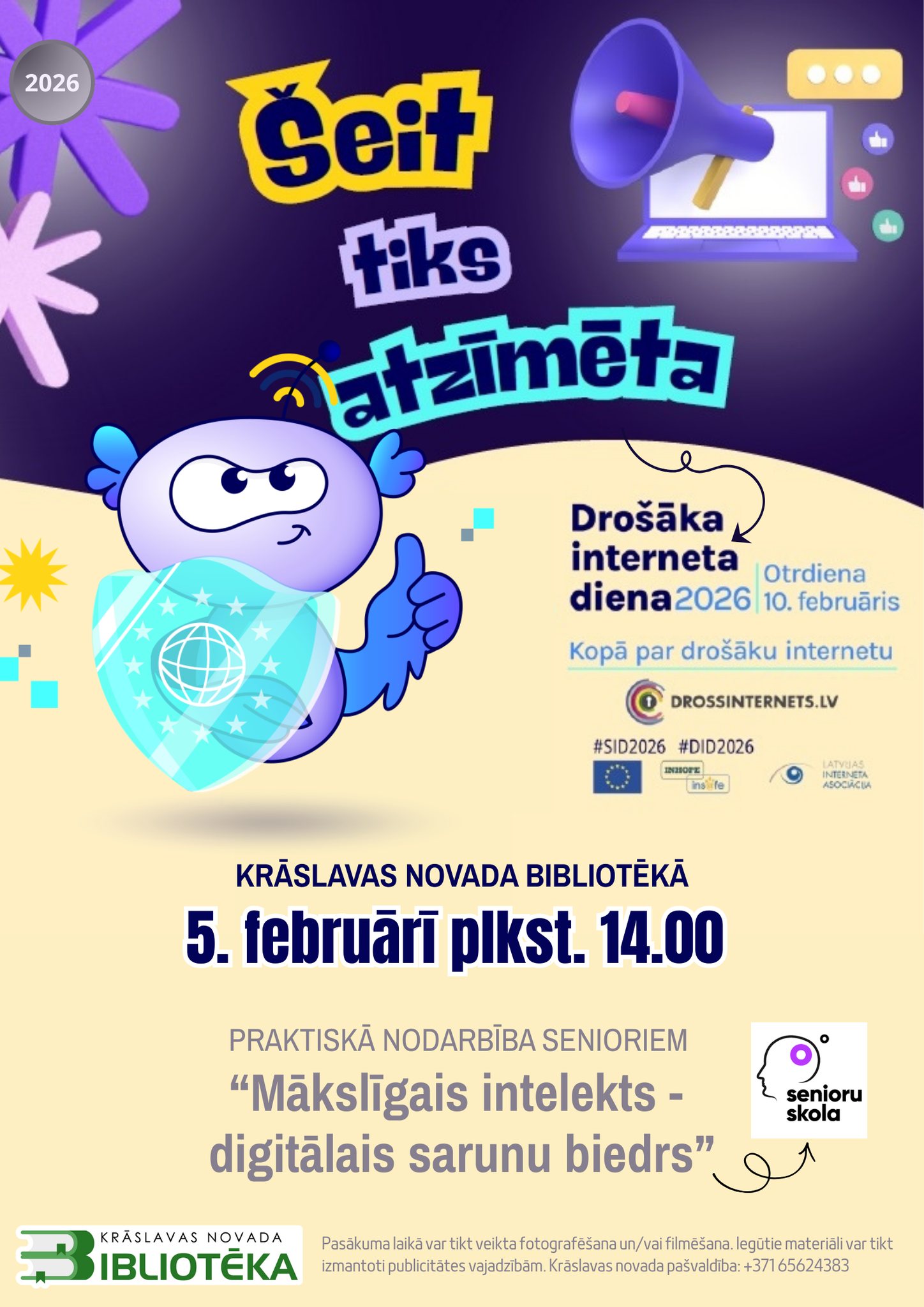 Pasākums Krāslavas novada bibliotēkā